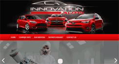 Desktop Screenshot of innovationautobody.com